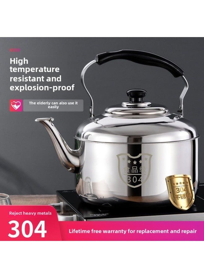 304 Stainless Steel Water Thickened Whistle Household Large Capacity Kettle Gas Gas Induction Cooker Universal Kettle Teapot-Color:Extra Thick Naruto Pot [activity] Small Pot 4#Full Package Of 3kg Water-Capacity:Default Items - Image 3