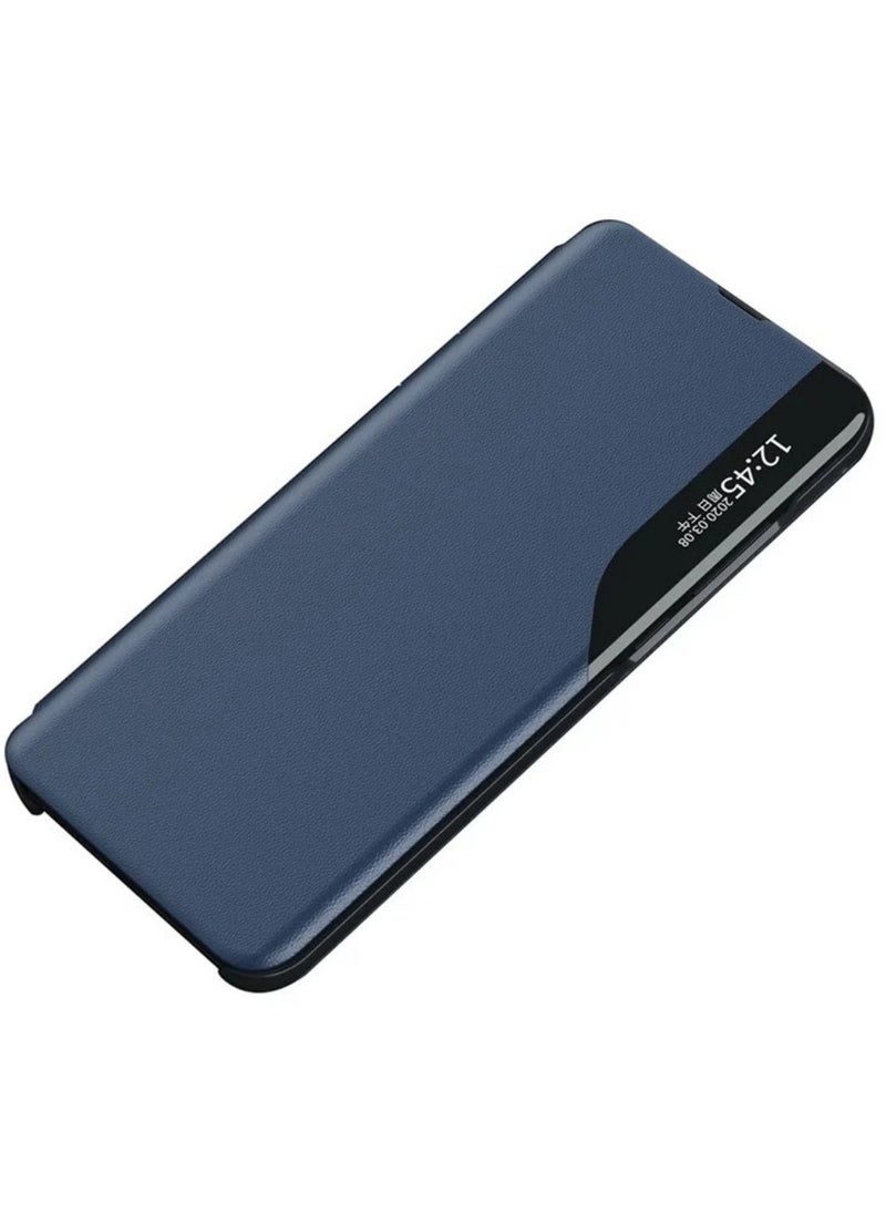ICARLUS Case for Honor X9c 5G Stand Full Protection Leather Phone Cover - Blue  - Image 2