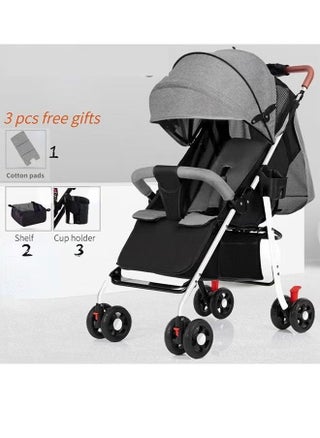 Baby Single Stroller Light Folding Sitting Reclining for Infant Little Girls Boys 3-36 Months - pzsku/ZA955594CAF4705B00D19Z/45/_/1689237593/4fe21e3e-e865-4285-aec8-0e358d84120b