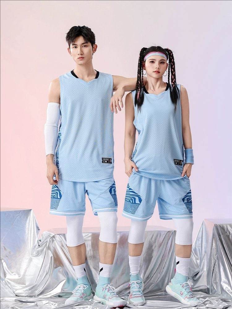 High-End Basketball Uniform Suit Men'S Quick-Drying Teenagers Adult Competition Uniform Training Children'S Guofeng Sports Uniform - Image 3
