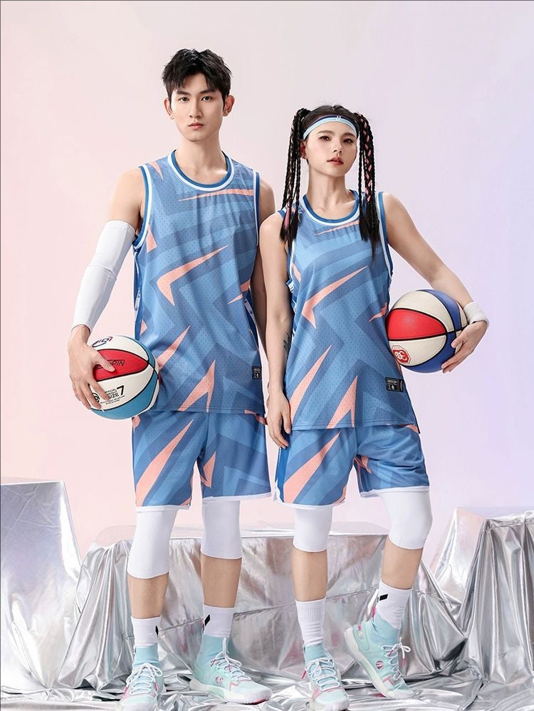 High-End Basketball Uniform Suit Men'S Quick-Drying Teenagers Adult Competition Uniform Training Children'S Guofeng Sports Uniform - Image 5