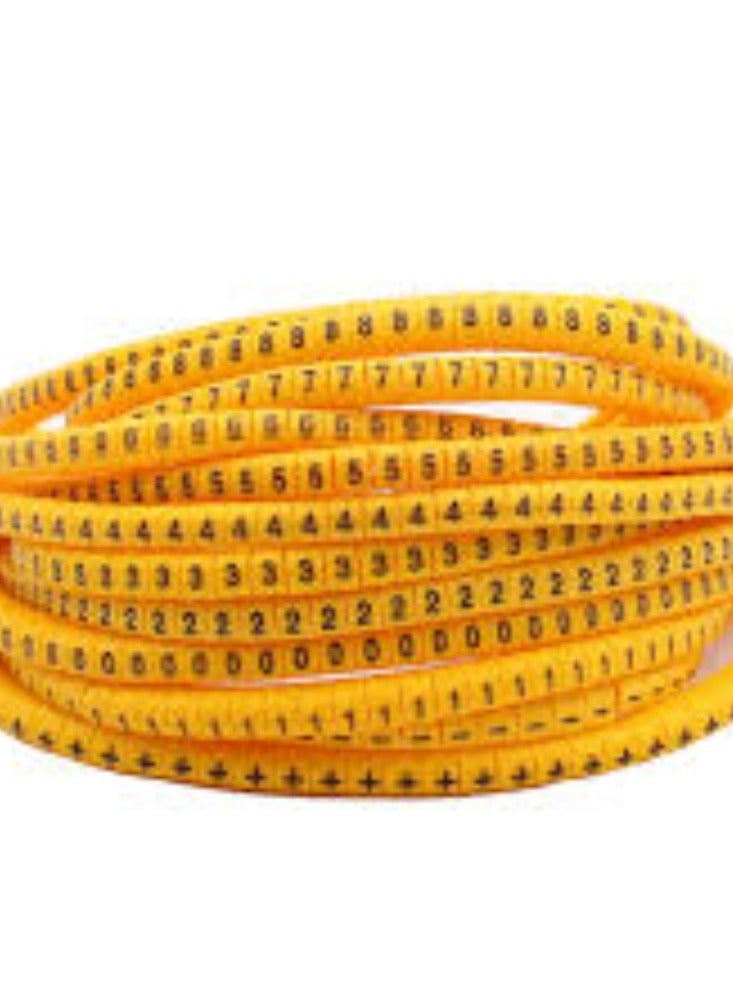 KNP KNP Cable Marker Tube Keep your small cables organized and easily identifiable with these cable marker tubes, designed to fit cables with diameters from 0.5mm to 1.6mm.  - Image 3
