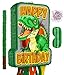 Jergrim Dinosaur Birthday Pinata 4 Pc Set TRex Jurassic Party Supply Dino Parties Decor Roar Pinatas Birthday Games Mexican Piata De Dinosaurio Fits Pinata Stuffers And Dinosaurs Party Favor - Image 2
