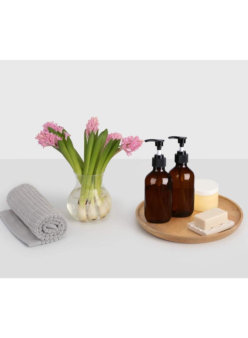 2 Pcs Shampoo and Conditioner Dispenser, Refillable Hand Sanitizer Bottles, Empty Shampoo Bottles, Versatile Pump Bottle, Refillable Shampoo Bottles With Pump, Conditioner Dispenser, 500 ml - Image 4