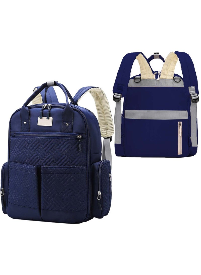 Huitich Chic & Spacious Blue Mums Baby Travel Bag  - Image 1