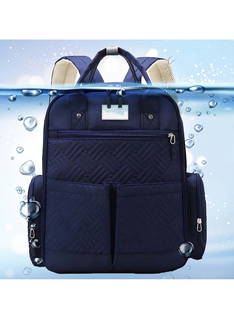 Huitich Chic & Spacious Blue Mums Baby Travel Bag  - Image 2