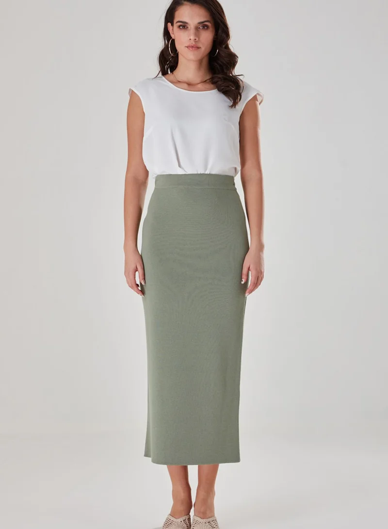 MIZALLE High Waist Bodycon Skirt