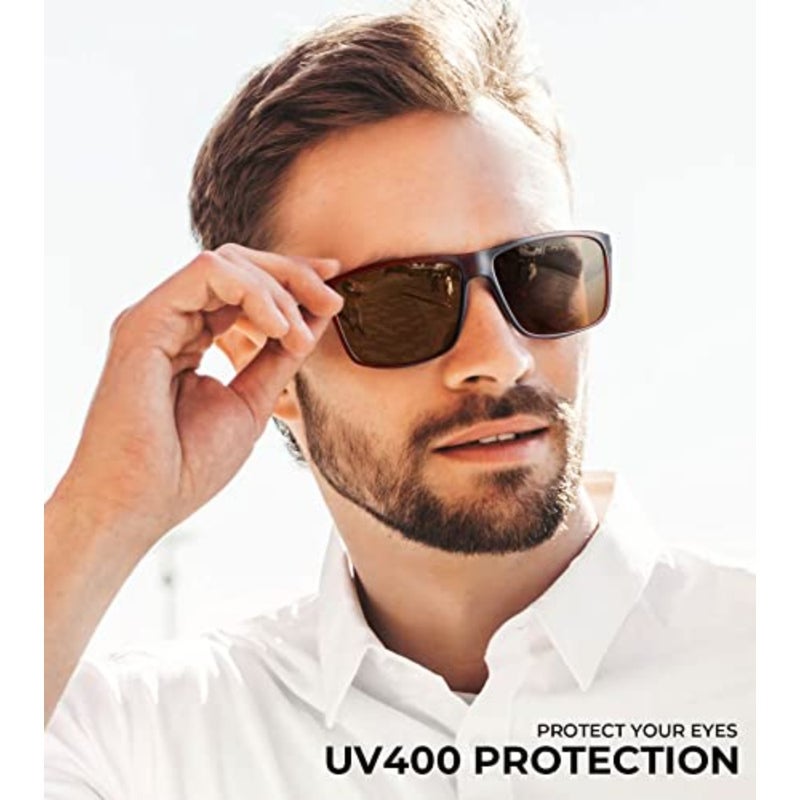 KALIYADI Sunglasses for Mens Polarized-Sunglasses: Men Sun Glasses with UV400 Protection for Driving Fishing Golf - Image 2