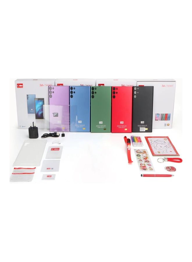 سي آيديا CM522 جهاز لوحي ذكي 7" 5G أندرويد مع 4GB RAM ومعالج رباعي النواة 64GB شريحة SIM واحدة دعم واي فاي دعم زوم فتح الوجه جهاز لوحي (أرجواني) - Image 4