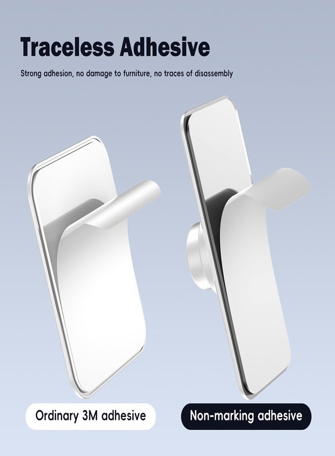 أوساويك 2 حزمة المبرد الباب قفل للأطفال، الطفل الأبيض المبرد الباب قفل للمطبخ المجمد، الخزائن والدواليب، الخزائن، النوافذ، الأبواب -لا حاجة للأدوات أو الحفر - Image 4