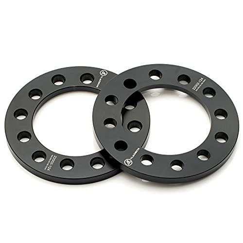 VLAOSCHI Black Forged 6x5 6x120 6x127 Wheel Spacers 1/2 Inch (12mm) Compatible with Chevy GMC 6 Lug for 2002-2009 Trailblazer | 2015-2022 Colorado | 2018-2022 Traverse | 2002-2009 Envoy - Pack of 4 - Image 4