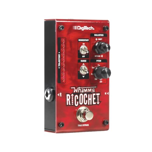 digi-tech دواسة تأثير الجيتار الصوتي DigiTech Mini Pitch، 3.5 مم صوت، أحمر (Whammy Ricochet) - Image 3