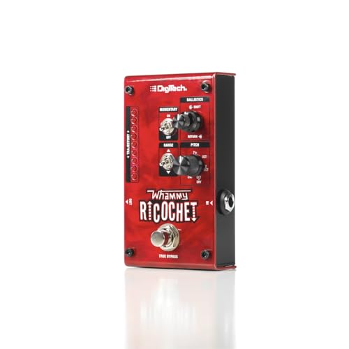 digi-tech دواسة تأثير الجيتار الصوتي DigiTech Mini Pitch، 3.5 مم صوت، أحمر (Whammy Ricochet) - Image 4