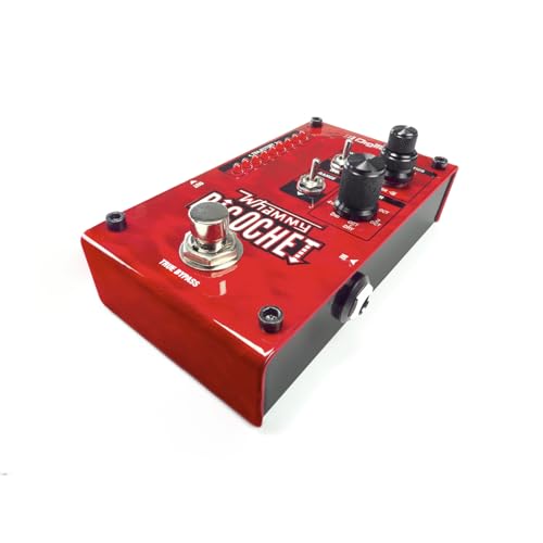 digi-tech دواسة تأثير الجيتار الصوتي DigiTech Mini Pitch، 3.5 مم صوت، أحمر (Whammy Ricochet) - Image 2