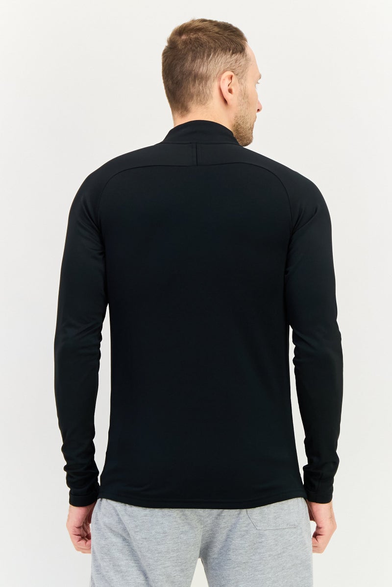 Nike Men Sportswear Fit Embroidered Training Sweatshirt, Black - Image 4
