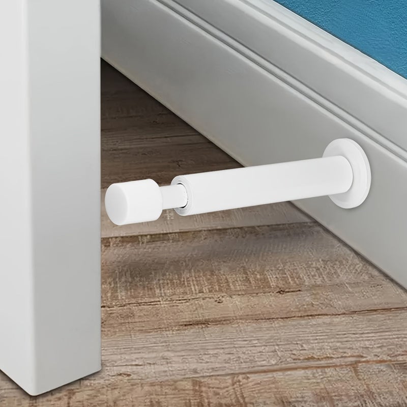 Stainless Steel And Rubber Door Stop Soundproof Wall Protector For Outdoor Use - Image 5