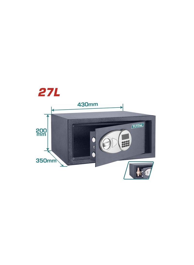 TOTAL Digital electronic safe box 27 L - Image 2