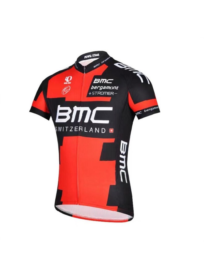 Team Edition Bicycle Short Sleeve Cycling Jersey Mountain Bike Road Bike Quick Dry Breathable Cycling Jersey
