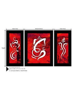 Saf Paintings Set Of 3 Ganesha Religious Modern Art Wall Painting For Living Room 13.5 Inch X 22.5 Inch Safs30425 - pzsku/ZA95661062411D4407A7EZ/45/_/1724126878/61ca1f36-dd4b-4a62-845e-7b5cec72e1e3