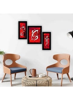 Saf Paintings Set Of 3 Ganesha Religious Modern Art Wall Painting For Living Room 13.5 Inch X 22.5 Inch Safs30425 - pzsku/ZA95661062411D4407A7EZ/45/_/1724126881/8b8ae1c1-8982-4dd9-a895-7638c75a7579