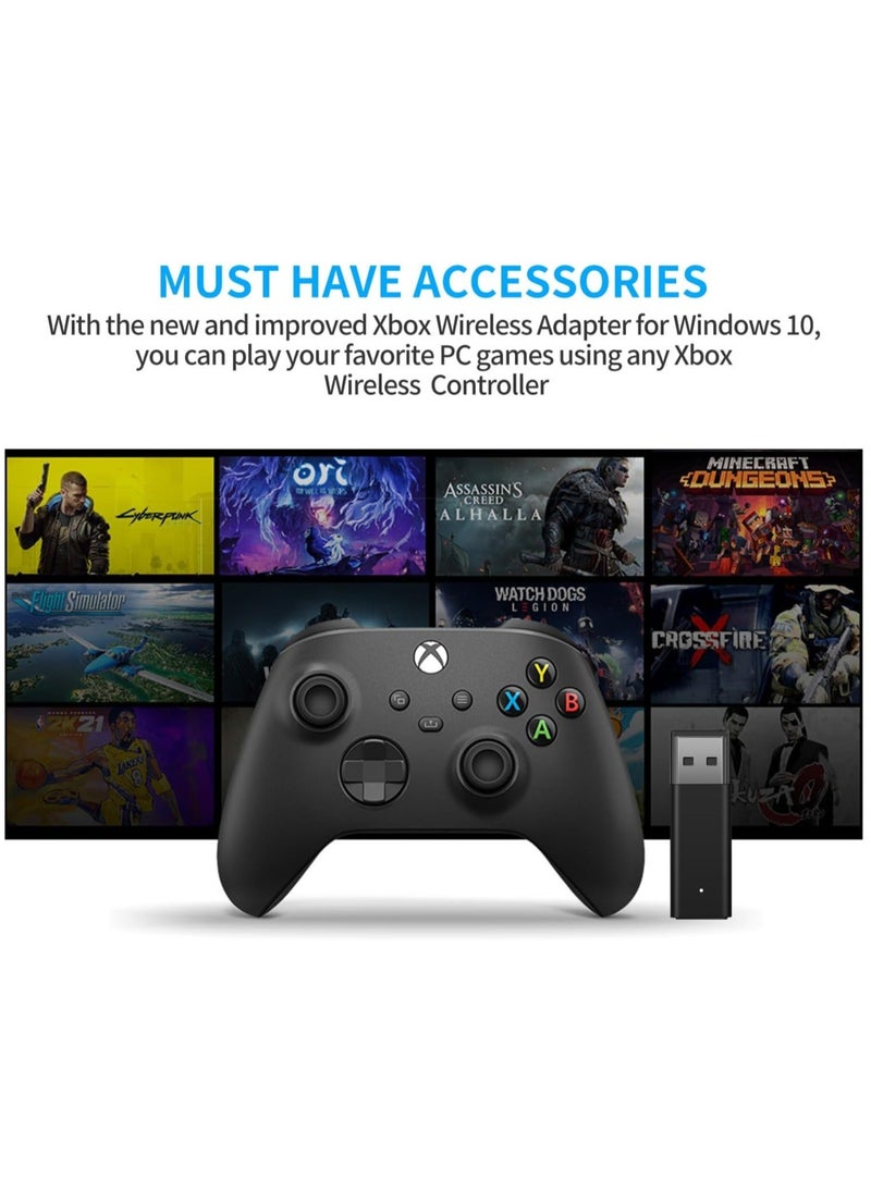 Generic - Wireless Adapter for Xbox Controller Works with PC Windows 7/8.1/10/11, Compatible with Xbox One Controller/Elite Series - Image 1