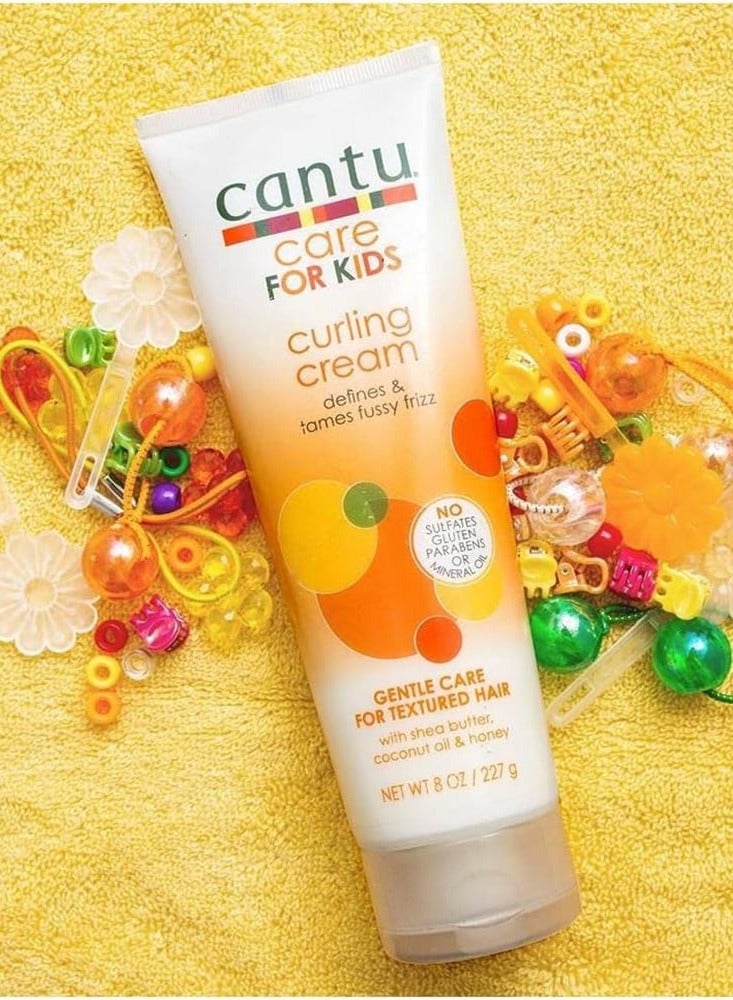 CANTO Shampoo + conditioner + leave-in cream for gentle care for children, set of Cantu Care - set of 6 pieces, for all hair  - Image 3