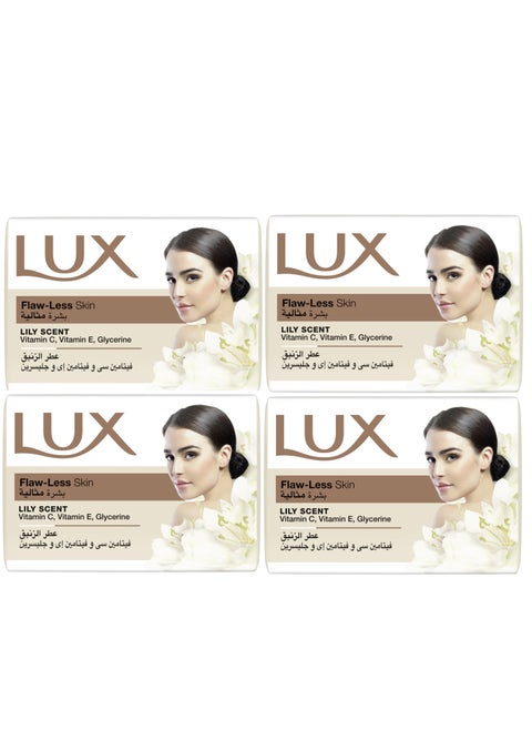 Lux Pack Of 4 Bar Soap Creamy Perfection 75g