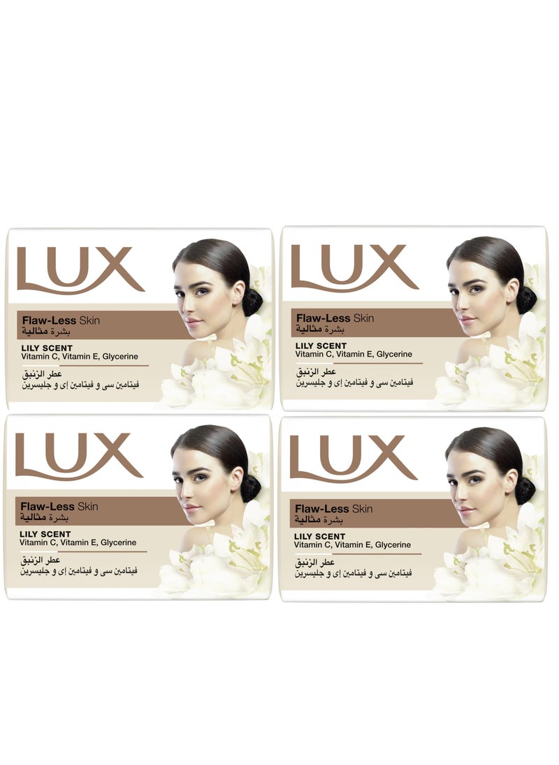 Lux Pack Of 4 Bar Soap Creamy Perfection 75g
