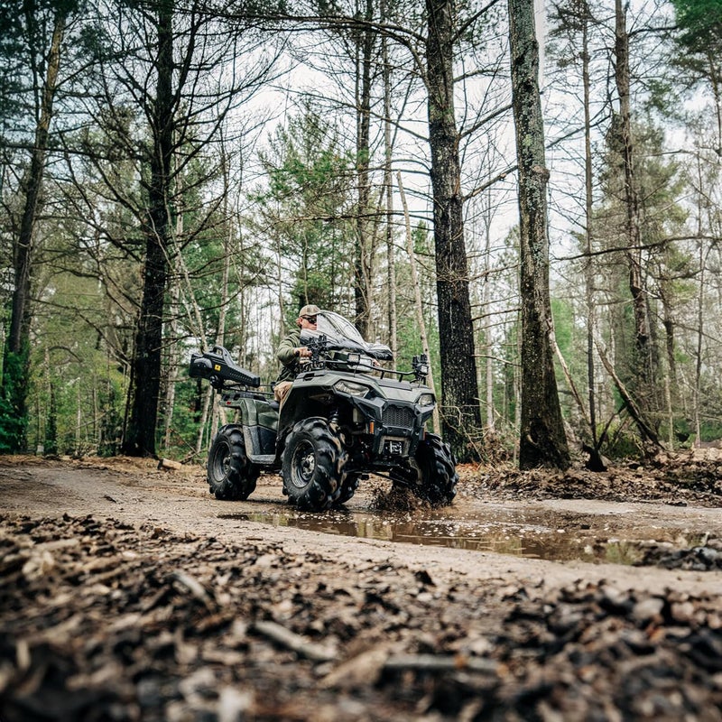 BLACK BOAR ATV Wraparound Windshield - Image 4
