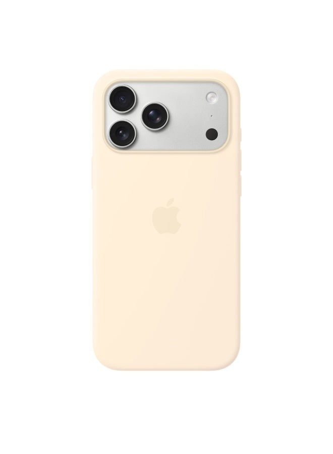 فريق ديلوكس iPhone 17 Pro Max حافظة سيليكون مع MagSafe (الفانيليا) - Image 1