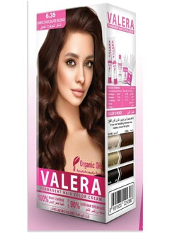Valera VALERA PERMANENT HAIR COLOR CREAM Dark Chocolate Blond 6.35  - Image 1