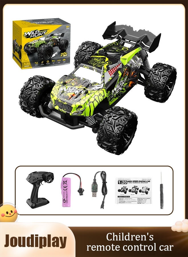 جودي بلاي سياره تحكم عن بعد كبيره سيارة تحكم عن بعد سيارة سباق دريفت للطرق الوعرة بمقياس 1:20، سيارة تحكم عن بعد، سيارة لعبة بتحكم عن بعد، مناسبة للأعمار من 8 سنوات فما فوق - Image 1