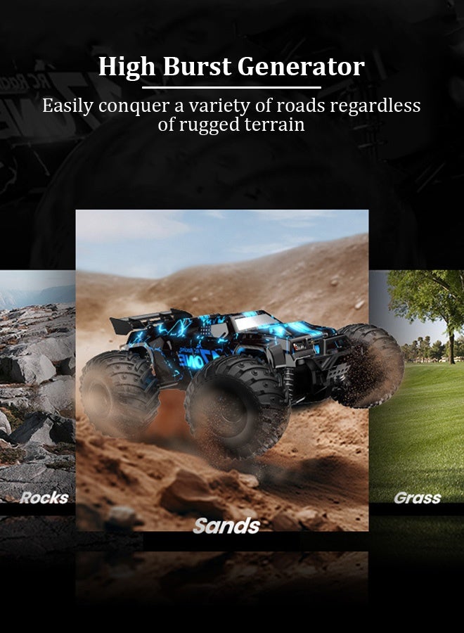 جودي بلاي سياره تحكم عن بعد كبيره سيارة تحكم عن بعد سيارة سباق دريفت للطرق الوعرة بمقياس 1:20، سيارة تحكم عن بعد، سيارة لعبة بتحكم عن بعد، مناسبة للأعمار من 8 سنوات فما فوق - Image 3