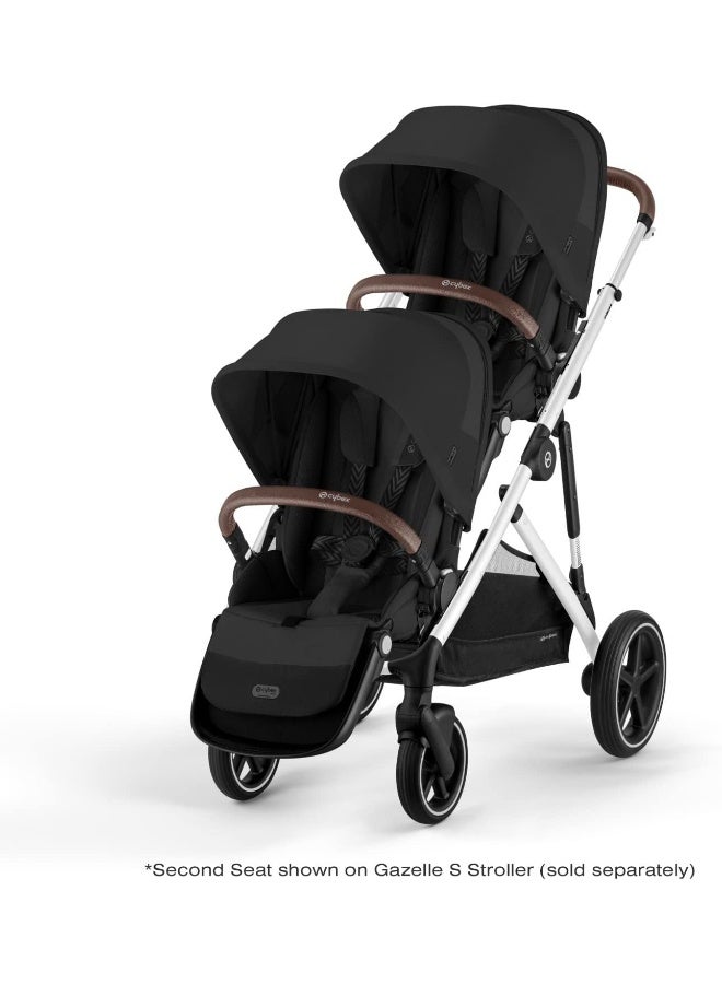 Cybex Gazelle S Second Seat Unit - Moon Black - Image 4