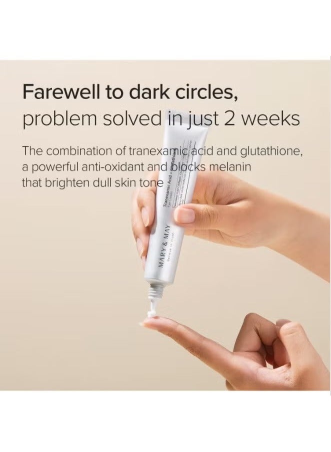 MARY & MAY Mary&May Tranexamic Acid + Glutathione Eye Cream 30 ml - Image 4
