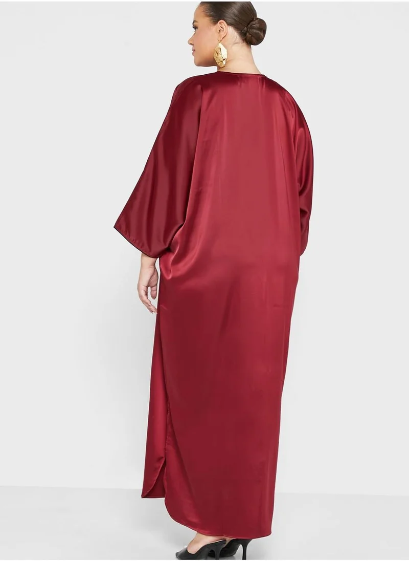 Maison Arabelle Curve Printed Jalabiya
