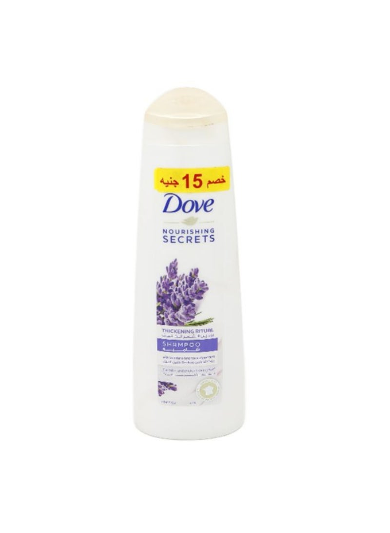 Dove Shamp Lavender Oil & Rosemary Extracts 400Ml