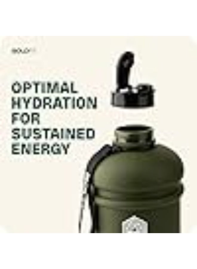 Boldfit 2 Litre Water Bottle For Gym Gallon Water Bottle 2+ Litre Gym Water Bottle 2l Gym Bottles For Men & Women Water Jug 2+ Litre Big Water Bottles Sports Water Bottle Plastic Bottle- Armygreen - Image 5