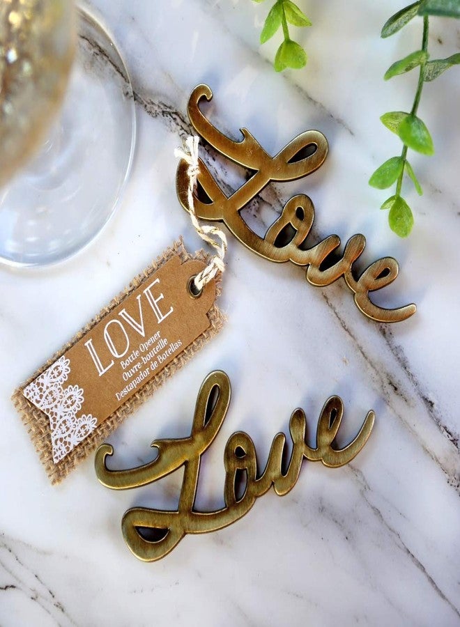 Kate Aspen Love Antique Bottle Opener, Gold - Image 4
