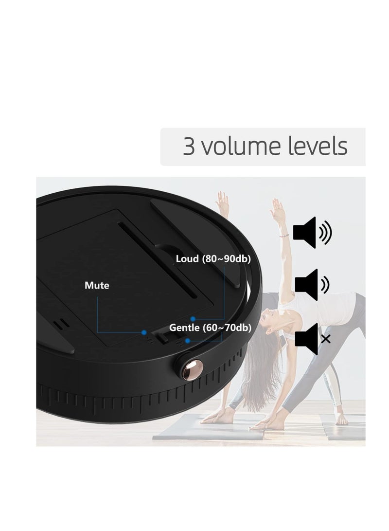 SYOSI Kitchen Timer for Cooking, Digital Timer for Countdown up with Holder Legible and Bright Display Magnetic Timer with Loud   Adjustable Alarm for Gym, Classroom, Teacher, Kids, Workout  - Image 2