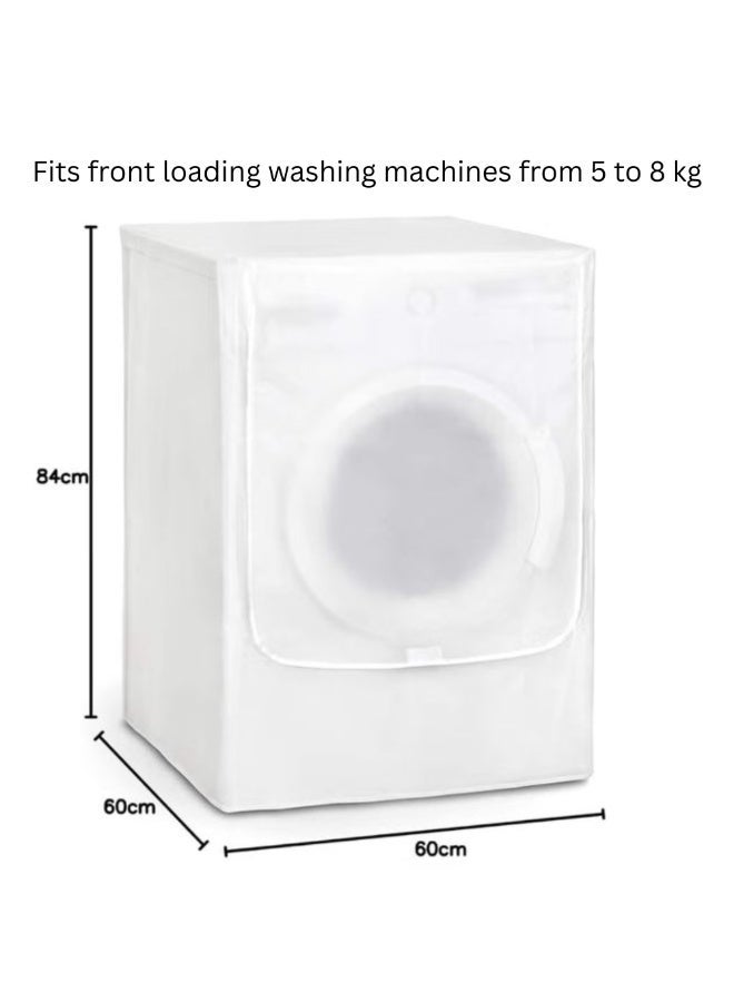 Rayen Waterproof Front Load Washing Machine Cover by Rayen – Dustproof – For 5–8 kg Machines - Image 3