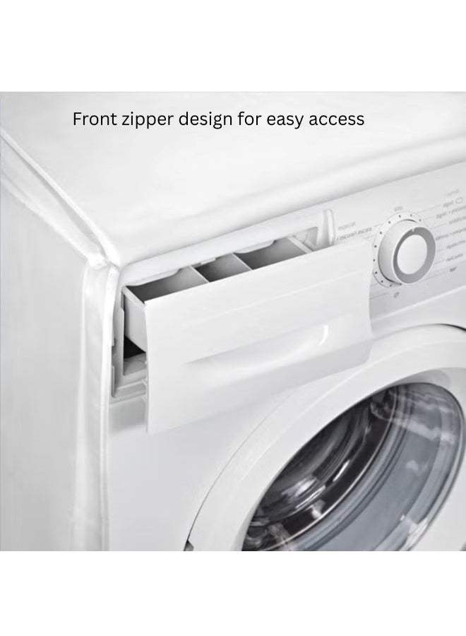 Rayen Waterproof Front Load Washing Machine Cover by Rayen – Dustproof – For 5–8 kg Machines - Image 4