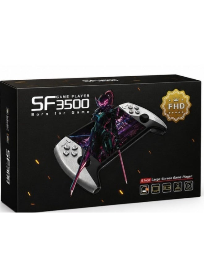 ELTRAZONE SF3500 Handheld Retro Game Console with 5-inch HD Display and Dual Joysticks - Image 1