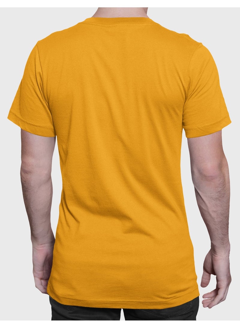 MERCH Let's Run Away from Our Problems Yellow T-Shirt - Life Skills Series - Image 2
