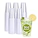 RACETOP 500 Pack 9 oz Plastic Cups Clear Disposable Plastic Cups Bulk Cold Drinking Party Cup Transparent for Wedding Thanksgiving Christmas Party - Image 1