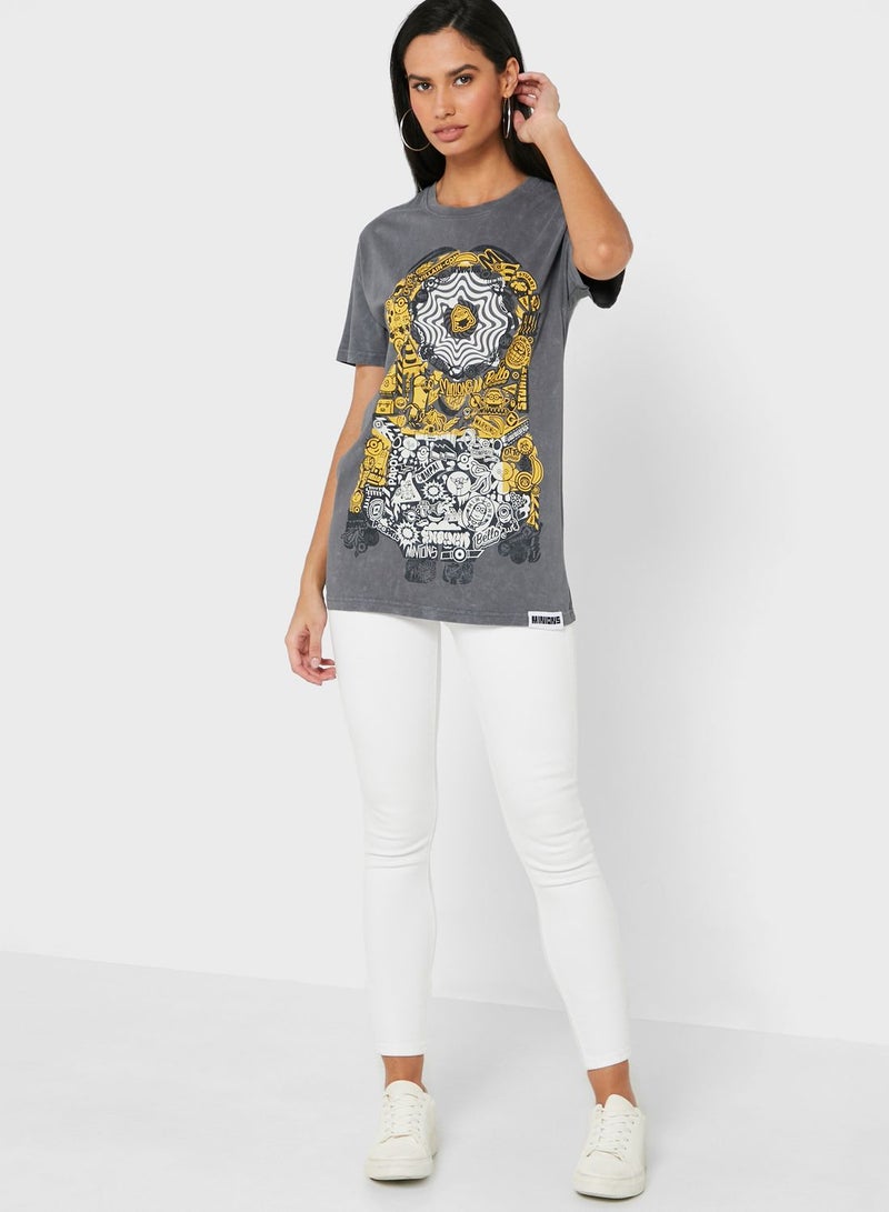 DIFUZED Universal - Minions - Women's Short Sleeved T-Shirt  - Image 4
