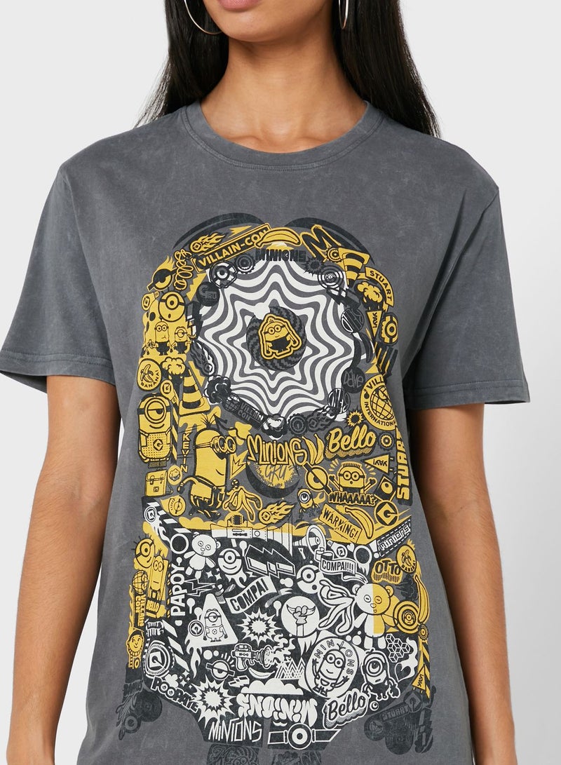DIFUZED Universal - Minions - Women's Short Sleeved T-Shirt  - Image 3