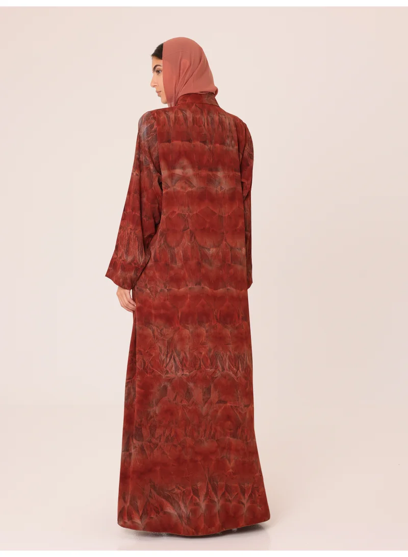 IKKXA  Autumn Dusk Luxe Abaya for Women | Best Price UAE