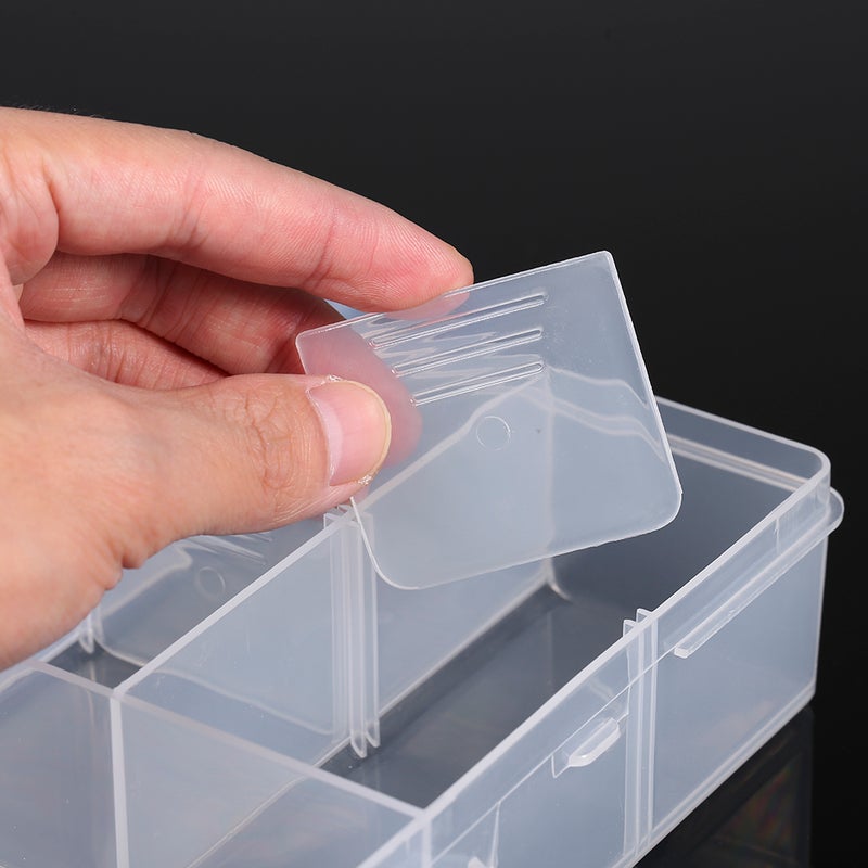 Adjustable Dividers 20 Compartment Slot Plastic Storage Box Organizer Jewelry Tools Electronic Components Container - Image 2