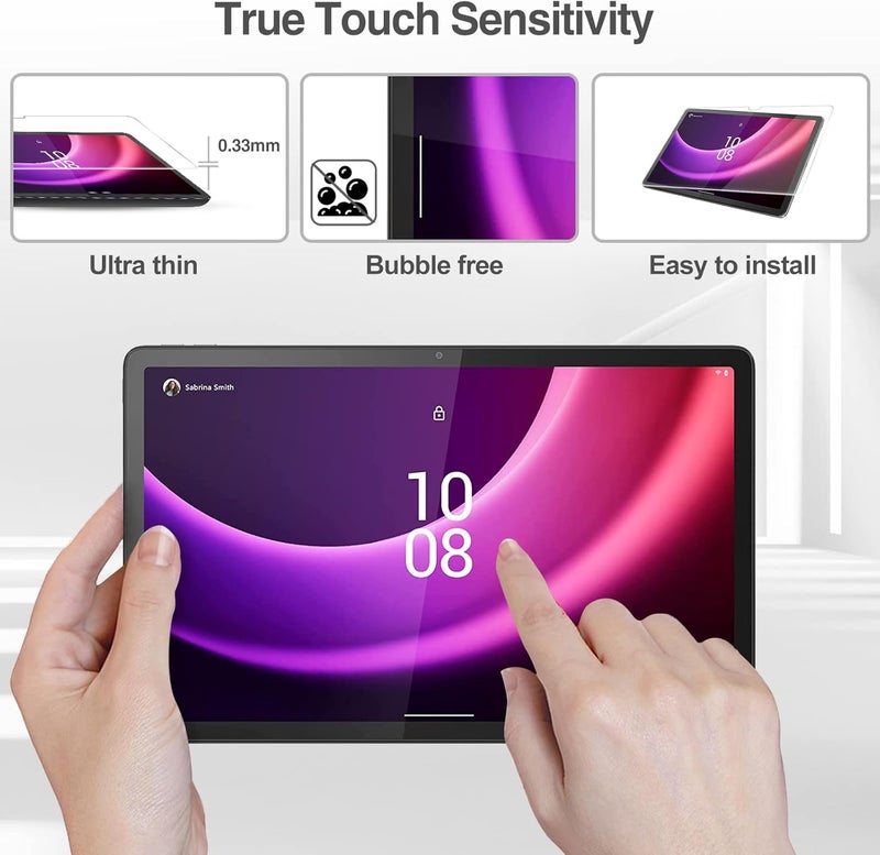 Procases 2 Pack Screen Protector For Lenovo Tab P11 2Nd Gen 2023 11.5 Inch (Tb-350Fu/Tb-350Xc),Tempered Glass Transparency 9H Screen Film Guard For Tab P11 Gen 2Nd 11.5" Tablet - Image 4